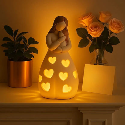 Hart van Mama Sfeerlamp – Warme LED Verlichting
