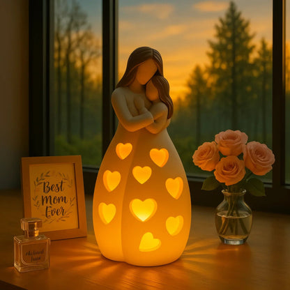 Hart van Mama Sfeerlamp – Warme LED Verlichting