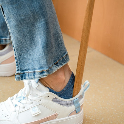 Houten Lange Schoenlepel van Beukenhout met Magnetische Handgreep – 50 cm Lang 6