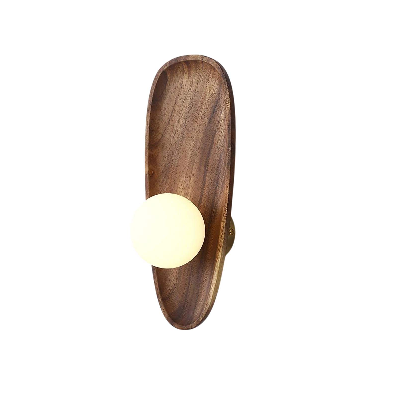 Houten Wandlamp met LED Verlichting – Scandinavisch Minimalistisch Design voor Binnen 9