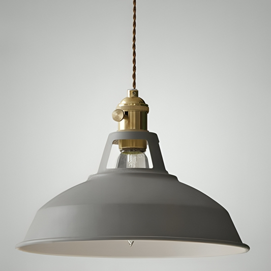 Industrieel Retro Hanglamp voor Eettafel – Metalen Woonkamer Lamp met 1 Licht en Eenvoudige Montage 0