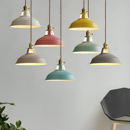 Industrieel Retro Hanglamp voor Eettafel – Metalen Woonkamer Lamp met 1 Licht en Eenvoudige Montage 3