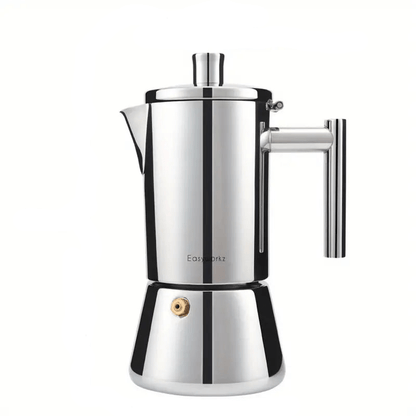 Italiaanse Moka Pot van Roestvrij Staal met Hittebestendig Ontwerp en Vaatwasmachinebestendig 1