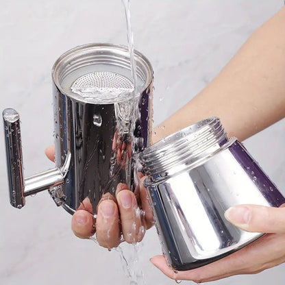 Italiaanse Moka Pot van Roestvrij Staal met Hittebestendig Ontwerp en Vaatwasmachinebestendig 3