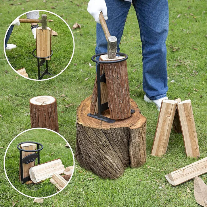 Houtklover Handmatig - Houtversplijter voor Haardhout
