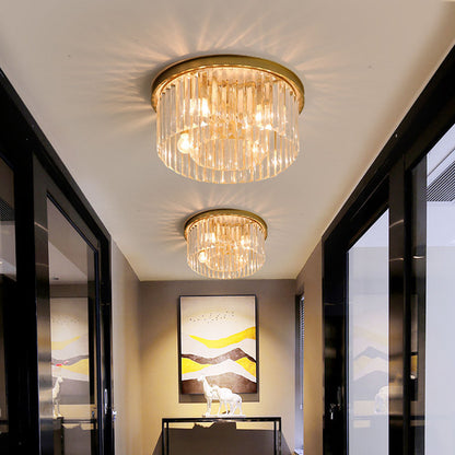 Kristallen Plafondlamp voor Slaapkamer en Woonkamer – E14 Fitting Plafonniere met Luxe Verlichting 1