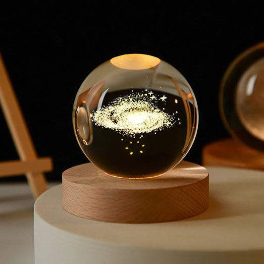 Kristallen Wereldbol – Decoratieve Globe voor Educatieve en Interieurdoeleinden, 30 cm 0