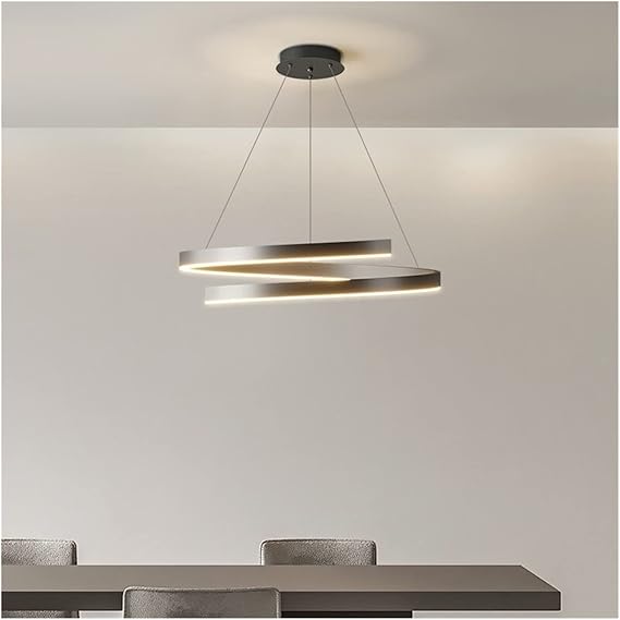 Spiraal LED Plafondlamp met Dimbare Helderheid