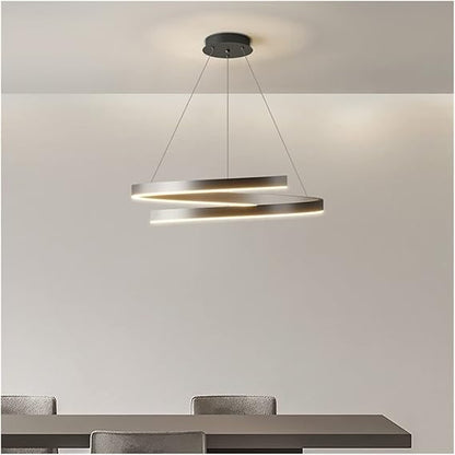 Spiraal LED Plafondlamp met Dimbare Helderheid