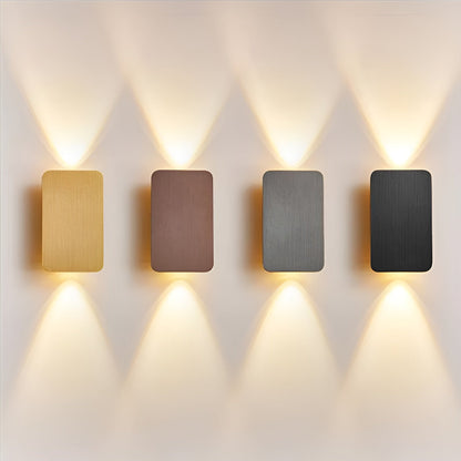 LED Wandlamp Rectangular van Aluminium voor Binnengebruik – Warm Wit Muurlamp voor Gang en Trap 1