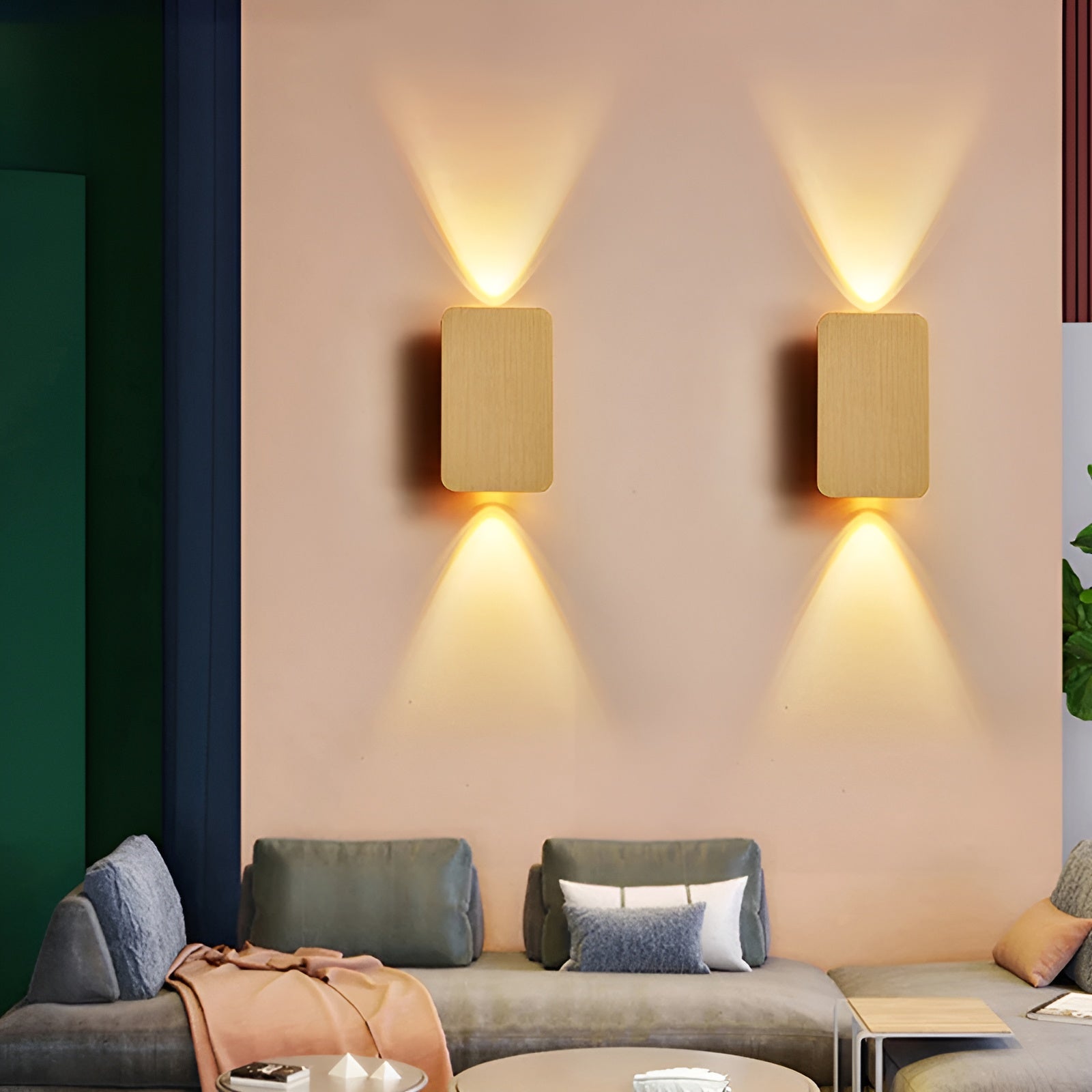 LED Wandlamp Rectangular van Aluminium voor Binnengebruik – Warm Wit Muurlamp voor Gang en Trap 11