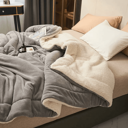 Luxe Fleece Deken 100x120 cm - Zacht en Duurzaam Fluffy Deken voor Woonkamer en Slaapkamer 0