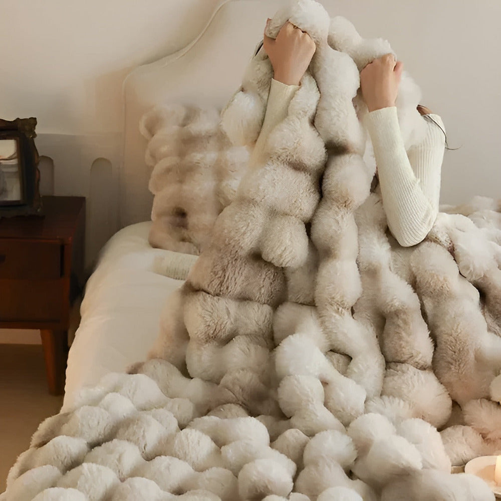 Luxe Fleece Deken 100x160cm – Fluffy Fleece Deken voor Comfort en Warmte Binnen en Buiten 5