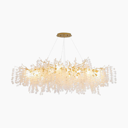 Luxe Gouden Kroonluchter met Kristallen Takken – Moderne Kroonluchter voor Woonkamer en Eetkamer 7