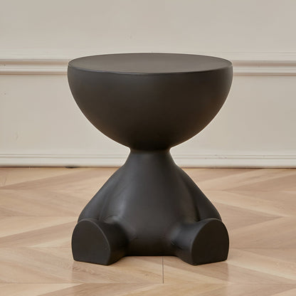 Luxe Ronde Salontafel – Elegante Bijzettafel voor Woonkamer en Stoel 0