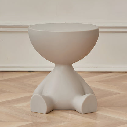 Luxe Ronde Salontafel – Elegante Bijzettafel voor Woonkamer en Stoel 12