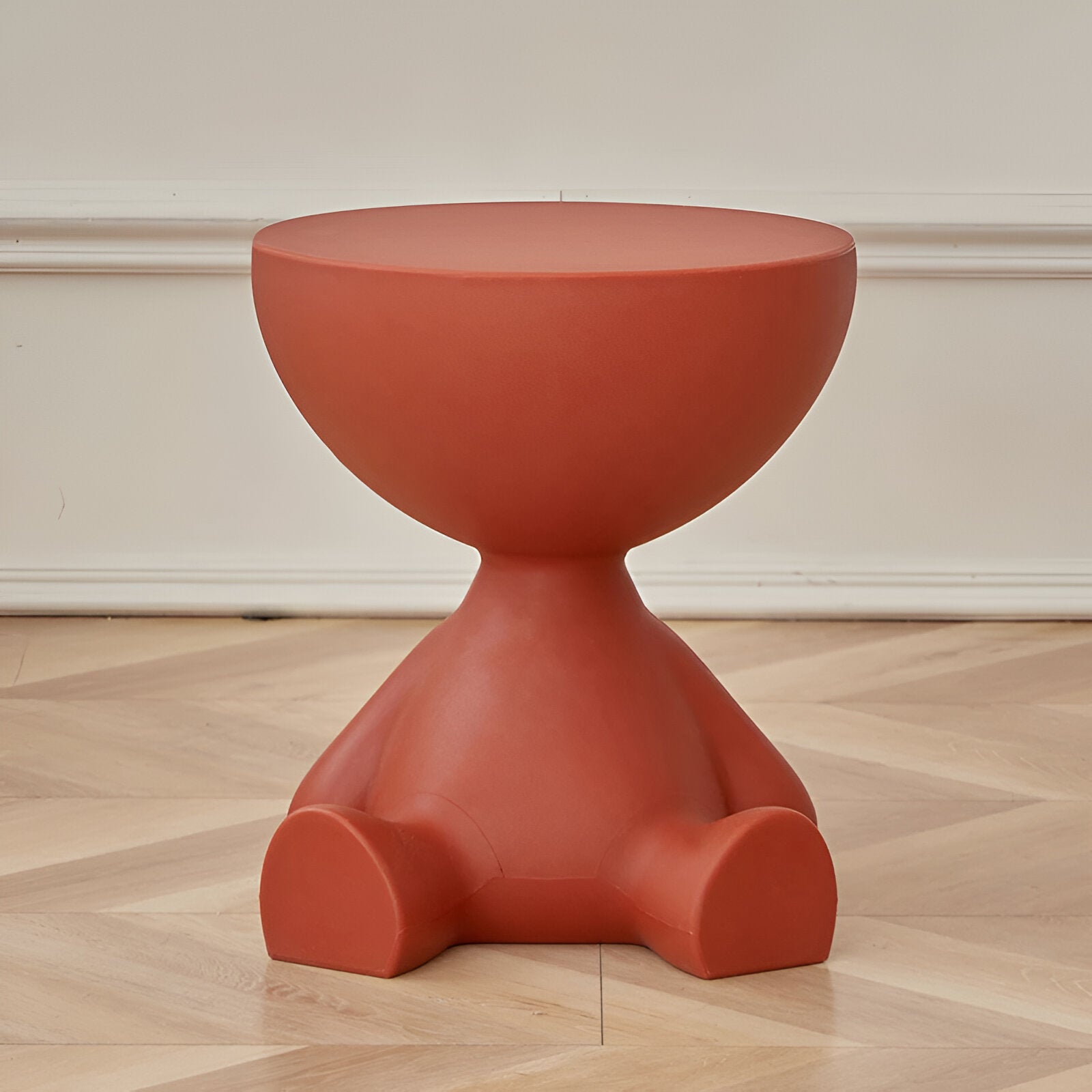 Luxe Ronde Salontafel – Elegante Bijzettafel voor Woonkamer en Stoel 16