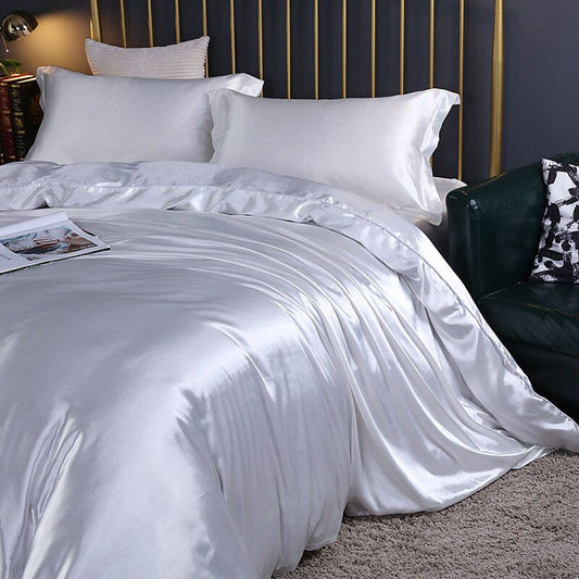 Luxe Satijnen Dekbedovertrek 240x220 cm voor Ultiem Slaapcomfort – Modern Beddengoed Set 0