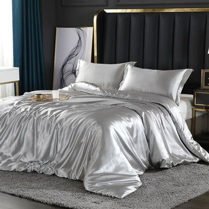 Luxe Satijnen Dekbedovertrek 240x220 cm voor Ultiem Slaapcomfort – Modern Beddengoed Set 3