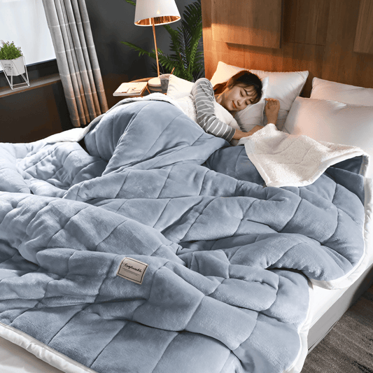Luxe Sherpa Fleece Deken - Superzacht Warmte Deken voor Comfortabele Avonden, 120x200 cm, 150x200 cm, 180x200 cm 0