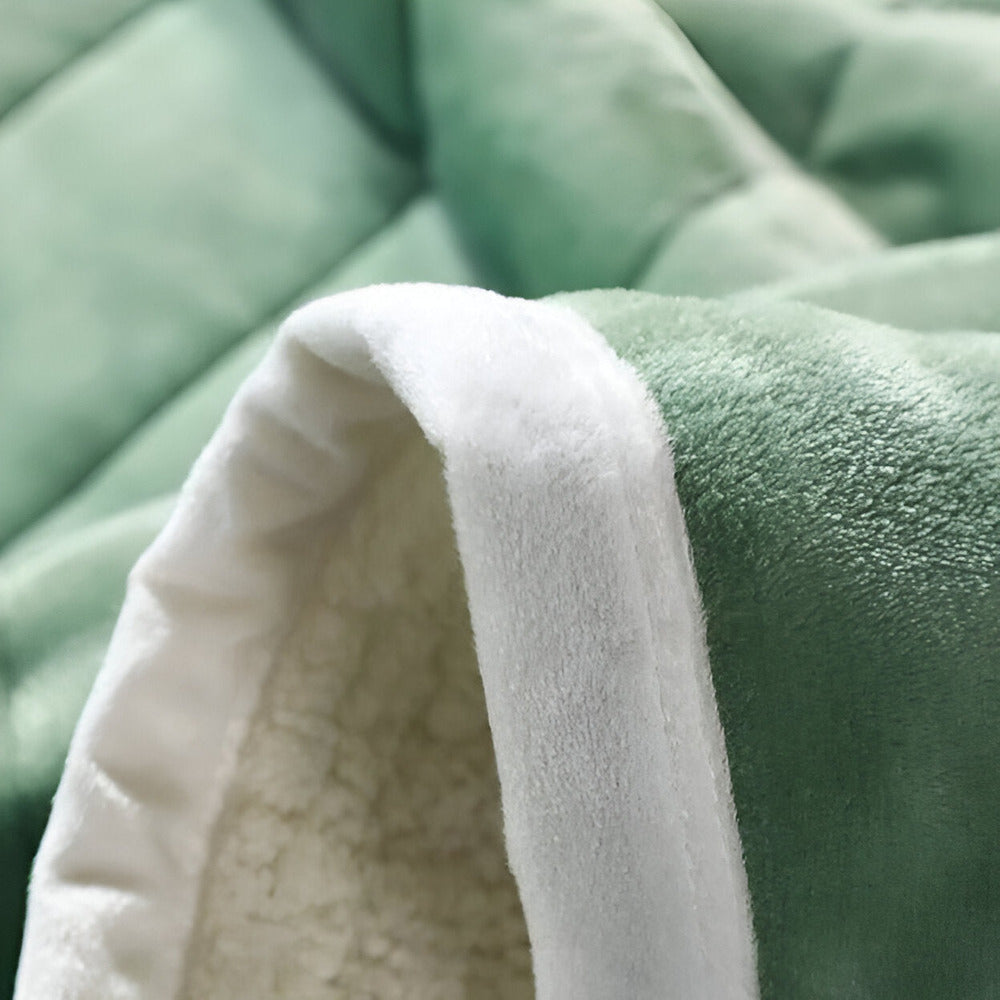 Luxe Sherpa Fleece Deken - Superzacht Warmte Deken voor Comfortabele Avonden, 120x200 cm, 150x200 cm, 180x200 cm 5