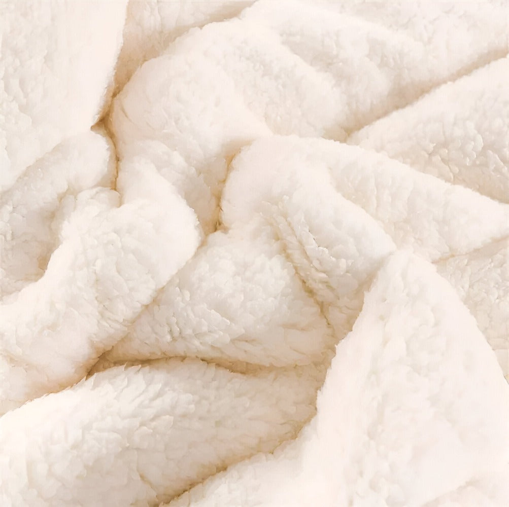 Luxe Sherpa Fleece Deken - Superzacht Warmte Deken voor Comfortabele Avonden, 120x200 cm, 150x200 cm, 180x200 cm 6