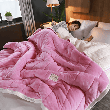 Luxe Sherpa Fleece Deken - Superzacht Warmte Deken voor Comfortabele Avonden, 120x200 cm, 150x200 cm, 180x200 cm 7