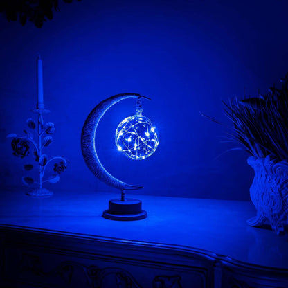 Maanlamp met LED Verlichting – Betoverende Sfeer voor Woonkamer, Slaapkamer en Kinderkamer 7