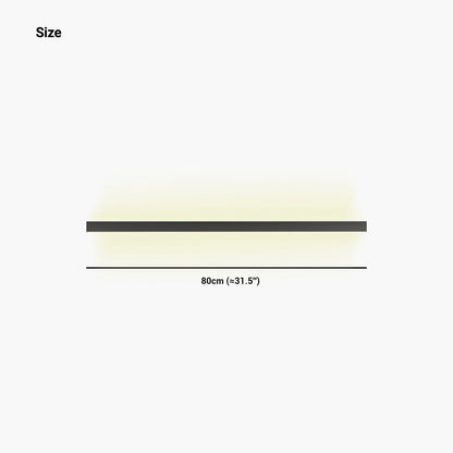 Minimalistische LED Plafondlamp Zwart – Lineaire Plafonniere voor Slaapkamer en Woonkamer 5