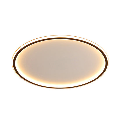 Minimalistische LED Plafondlamp met Afstandsbediening - Zwart Plafonnière voor Slaapkamer 5