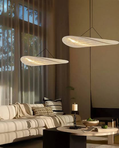 Minimalistische Pendel Lamp L'Éclipse Japandi – Scandinavisch en Japans Design voor Binnengebruik 1