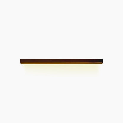 Minimalistische Wandlamp Zwart met Dimbare LED Verlichting voor Binnen - Lange Lineaire Muurlamp 3
