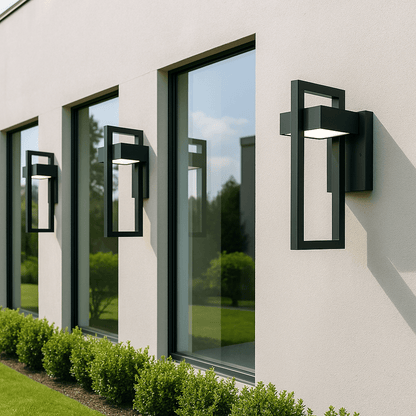 Moderne Buiten Wandlamp met LED Verlichting – Weerbestendig Aluminium Design voor Tuinen en Terrassen 0