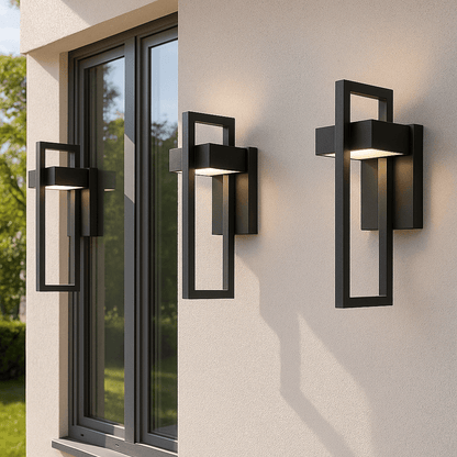Moderne Buiten Wandlamp met LED Verlichting – Weerbestendig Aluminium Design voor Tuinen en Terrassen 1