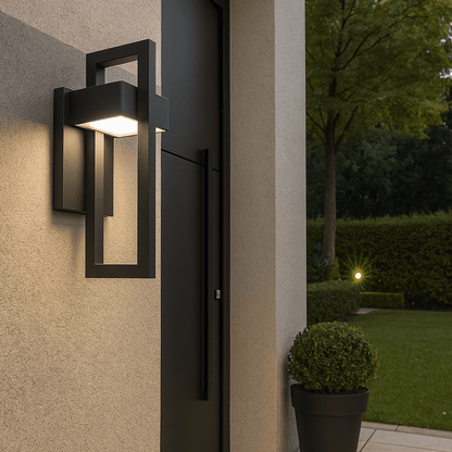 Moderne Buiten Wandlamp met LED Verlichting – Weerbestendig Aluminium Design voor Tuinen en Terrassen 4