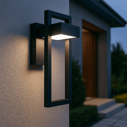 Moderne Buiten Wandlamp met LED Verlichting – Weerbestendig Aluminium Design voor Tuinen en Terrassen 5