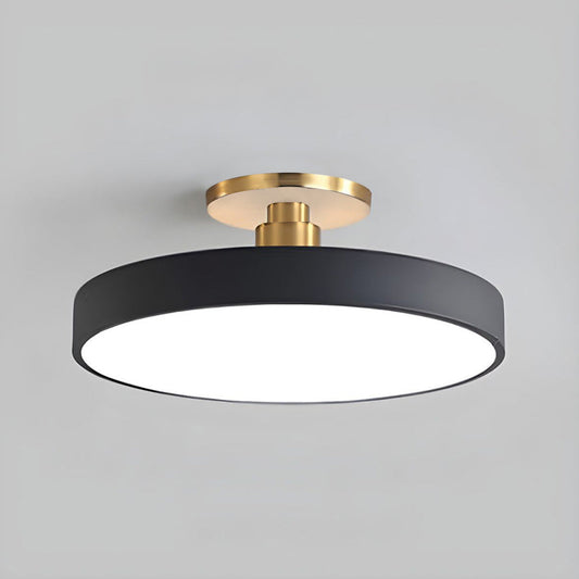 Moderne Ronde LED Hangende Plafondlamp Zwart