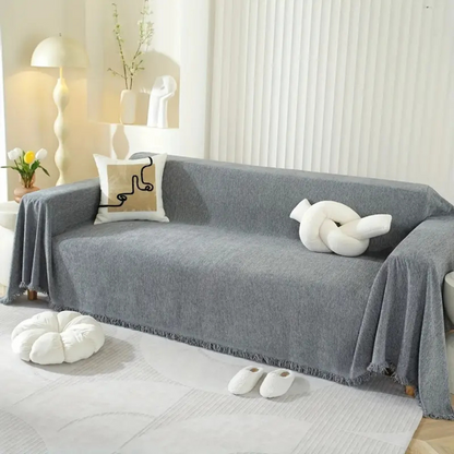 Moderne Diervriendelijke Bankhoes met Getextureerde Afwerking en Antislip Onderzijde 3