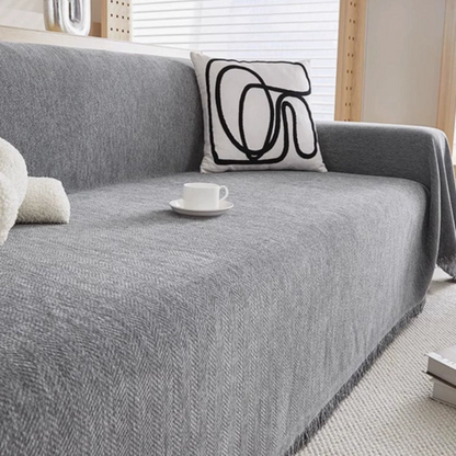 Moderne Diervriendelijke Bankhoes met Getextureerde Afwerking en Antislip Onderzijde 9
