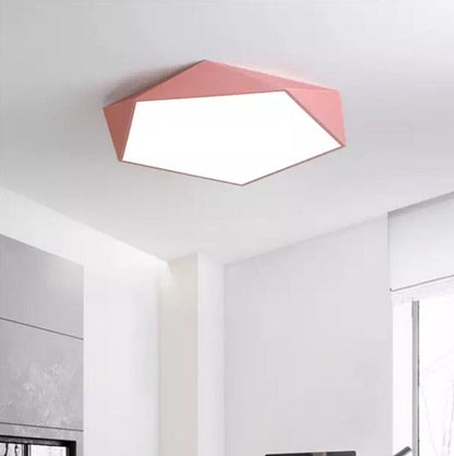 Moderne Dimbare LED Plafondverlichting met Geometrisch Ontwerp – Binnenverlichting 0