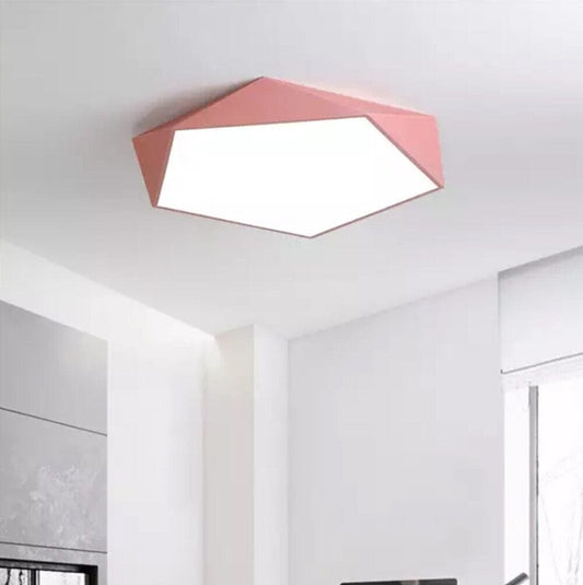 Moderne Dimbare LED Plafondverlichting met Geometrisch Ontwerp – Binnenverlichting 0