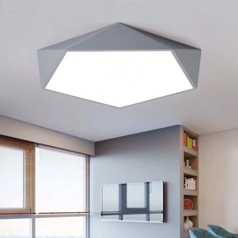 Moderne Dimbare LED Plafondverlichting met Geometrisch Ontwerp – Binnenverlichting 5