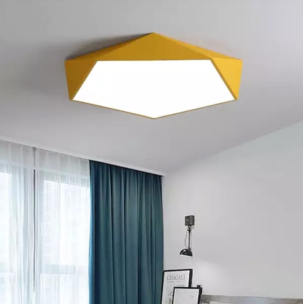 Moderne Dimbare LED Plafondverlichting met Geometrisch Ontwerp – Binnenverlichting 7