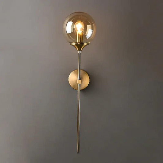 Moderne Glazen Wandlamp Goud - Elegante Wandverlichting voor Binnen en Muurlamp Decoratie 0