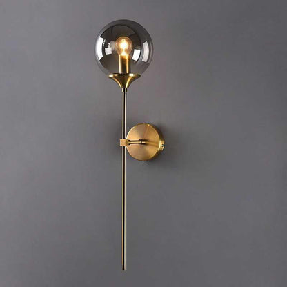 Moderne Glazen Wandlamp Goud - Elegante Wandverlichting voor Binnen en Muurlamp Decoratie 3