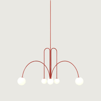 Moderne Hanglamp Zwart van Metaal en Glas voor Eettafel of Woonkamer 9
