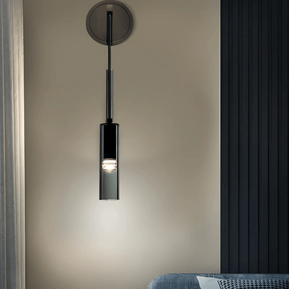 Moderne Hanglamp Zwart voor Eettafel of Woonkamer - Abacus Collectie met Rookglas 6