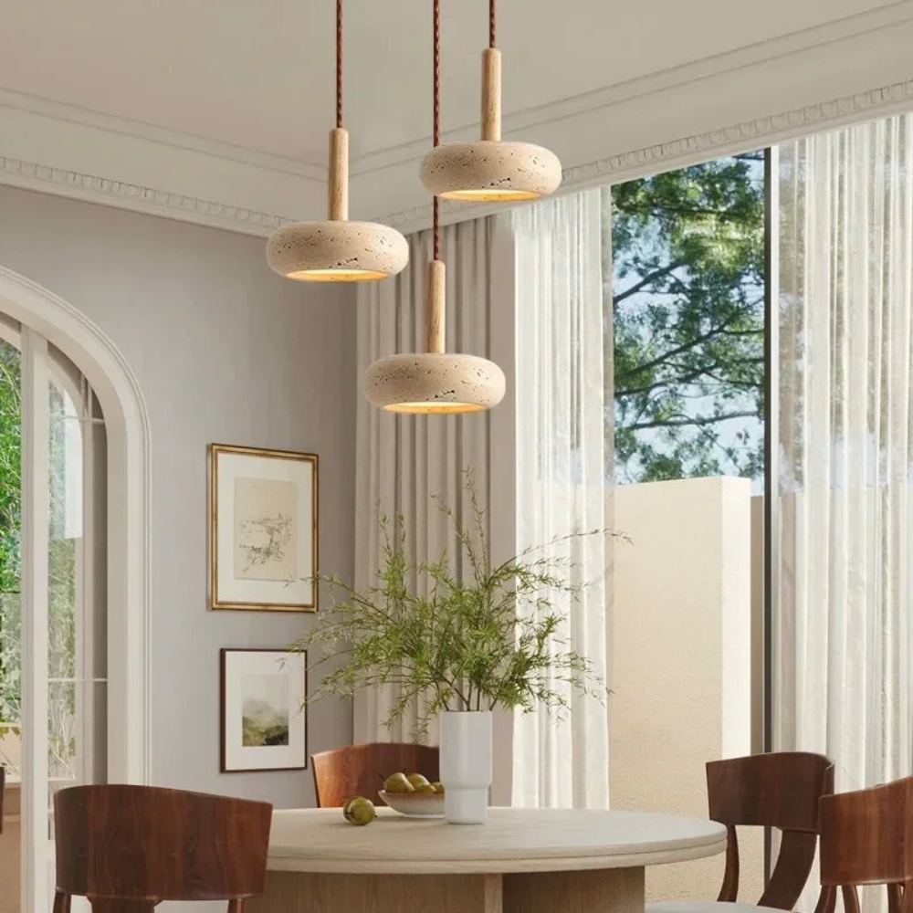 Hanglamp Minimalistisch Japans Design met Verstelbare Snoerophanging
