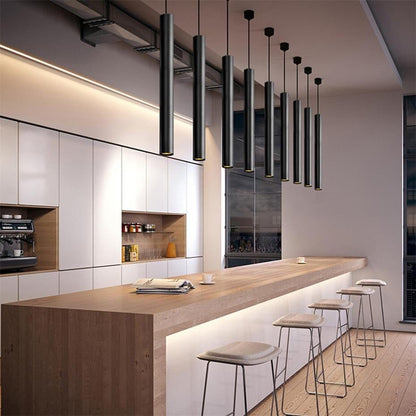 Moderne Hanglamp voor Eettafel en Woonkamer – Verstelbare Tubeular Collectie met Dimbare G10 Lamp 1
