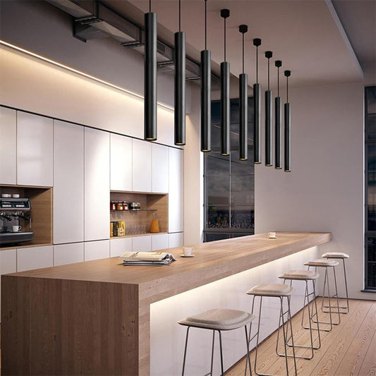 Moderne Hanglamp voor Eettafel en Woonkamer – Verstelbare Tubeular Collectie met Dimbare G10 Lamp 1